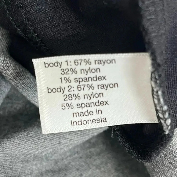 Lane Bryant Black and White Houndstooth Knit Ponte Sweater Size 14/16 - Picture 6 of 14